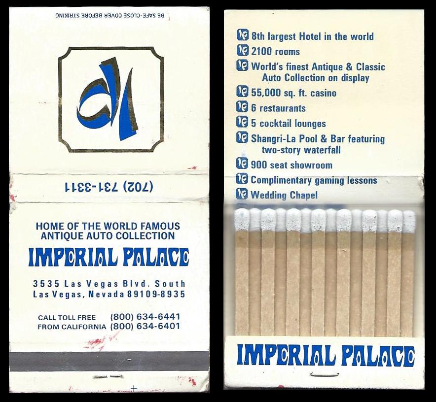 Matchbook photograph