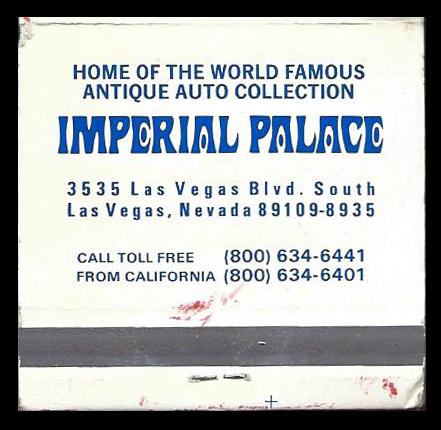 Matchbook photograph