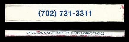 Matchbook photograph