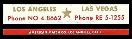 Matchbook photograph